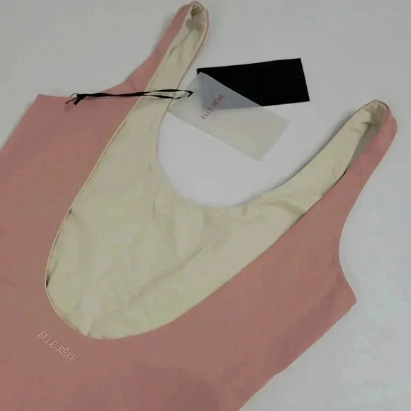 ELLE REVE Peace Bodysuit - Mauve/Light Nude - Picture 8 of 15